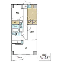 BelleEpoque21 2SLDKの間取図画像