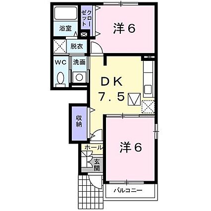 グリーンヴィラC_間取り_0