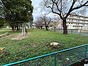 お隣には大きな公園があります。