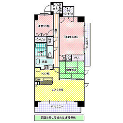 S-FORT水戸中央 3LDKの間取図画像
