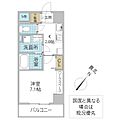 グラーヴェ三の丸7階7.2万円