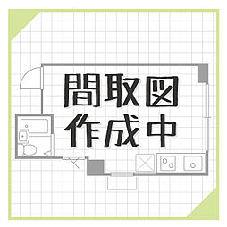 シティハイムロワール 1Kの間取図画像
