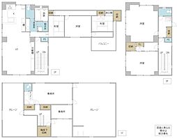 水戸市城東 5LDKの間取り