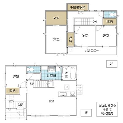 間取り 笠間市石井