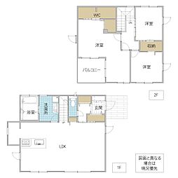 水戸市酒門町 3LDKの間取り