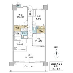 間取図画像 3LDK
