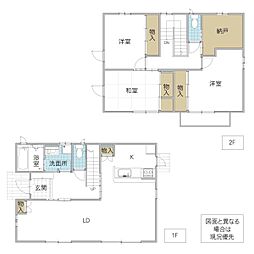 ひたちなか市馬渡 3SLDKの間取り
