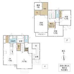 ひたちなか市小砂町 3LDKの間取り