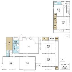 東茨城郡大洗町 6SDKの間取り