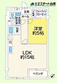 所沢コーポラスB棟9階1,699万円