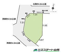 新座市石神9期全1区画　売地