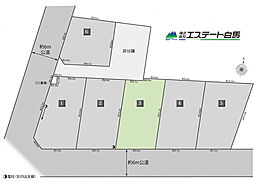 所沢市上新井2丁目全7区画　売地