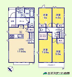 東村山市久米川町2期全8棟　新築戸建