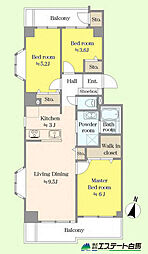 間取図画像 3LDK