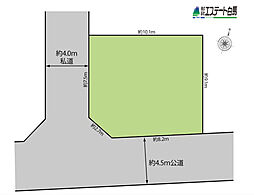 狭山市富士見1丁目全1区画　売地