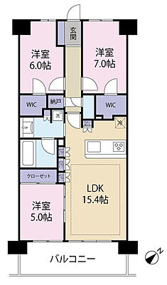 間取り レーベン小手指REVOLVE 7階/-