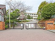 上山口中学校（1400m）
