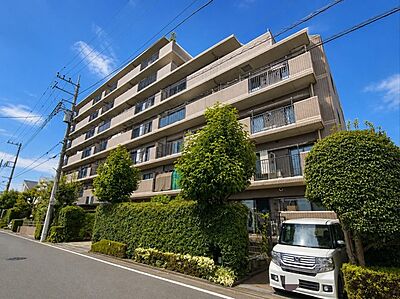 外観：ＪＲ武蔵野線「東所沢」駅〜徒歩6分！便利でかつ閑静な立地に佇む、ペット飼育可能な管理体制良好マンション！