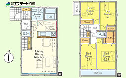小平市仲町6期全2棟 新築戸建 1号棟