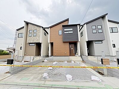 外観：完成物件だから、引っ越したあとの配置や動線も分かりやすい。 
