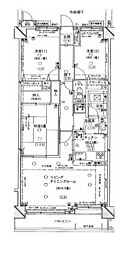 エクセル大宮東1番館 3LDKの間取図画像