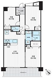ソフィア坂戸ラフィーネ 3LDKの間取図画像