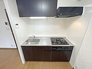 3口のガスコンロで、お料理はよりスピーディーに。  