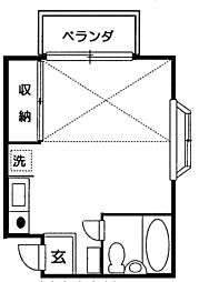 間取図画像 ワンルーム