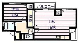 サンライズイナヤマＢ棟  ｜ 大阪府柏原市田辺１丁目8-24（賃貸マンション1LDK・4階・52.00㎡） その2