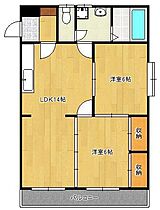 ヒルズ守恒  ｜ 福岡県北九州市小倉南区守恒2丁目（賃貸マンション2LDK・4階・58.38㎡） その2