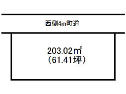 越生町生越　61坪　住宅用地