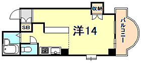 兵庫県神戸市中央区下山手通４丁目（賃貸マンション1R・3階・29.78㎡） その2