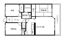 ヴェルデサコート桜ヶ丘 3LDKの間取図画像