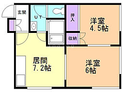 アークヒル入船 2階