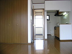 ナルシマハイツＡＢ 1階1Kの室内