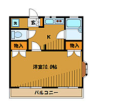 東京都小平市学園西町３丁目（賃貸アパート1K・2階・30.00㎡） その2