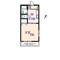 パレス東松江 B205 ｜ 島根県松江市竹矢町445-1（賃貸アパート1DK・2階・28.12㎡） その2