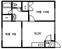 リバーシティ 202 ｜ 北海道旭川市豊岡三条5丁目3-5（賃貸アパート2LDK・2階・42.22㎡） その2