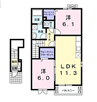 Rivere  (リヴェール)  ｜ 大阪府南河内郡河南町大字東山（賃貸アパート2LDK・2階・57.66㎡） その2