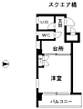 スクエア橘4階3.4万円