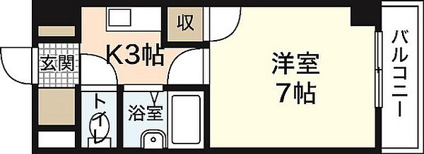 アドラー隅本 ｜広島県広島市安佐南区上安2丁目(賃貸マンション1K・1階・22.68㎡)の写真 その2