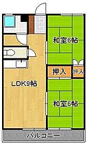 白銀マンション  ｜ 福岡県北九州市小倉北区東篠崎1丁目（賃貸マンション2LDK・3階・40.76㎡） その2