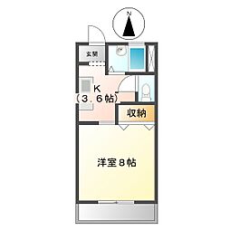 マリンパークハイツB 1階