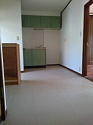 第１鈴木荘 201 2階2DKのリビング/ダイニング