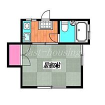 東京都三鷹市上連雀５丁目（賃貸アパート1K・2階・16.12㎡） その2