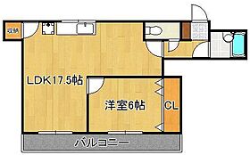 小倉林ビル  ｜ 福岡県北九州市小倉北区黄金2丁目（賃貸マンション1LDK・4階・48.60㎡） その2