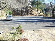 前面の回転広場車返しです。