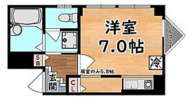 兵庫県神戸市東灘区御影中町１丁目（賃貸マンション1R・5階・20.00㎡） その2