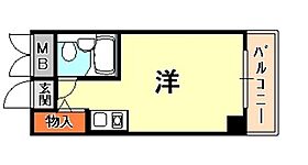 兵庫県神戸市中央区御幸通３丁目（賃貸マンション1R・2階・15.79㎡） その2