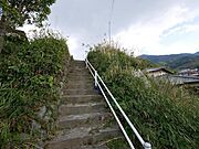 高台にあり見晴らし良好です。